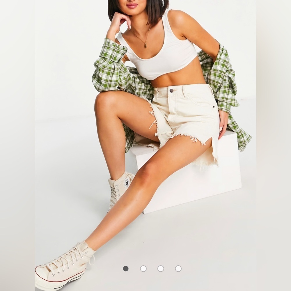 Free People Baggy Tomboy Shorts, Size‎ 25